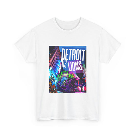 Detroit Lions Neon Tee