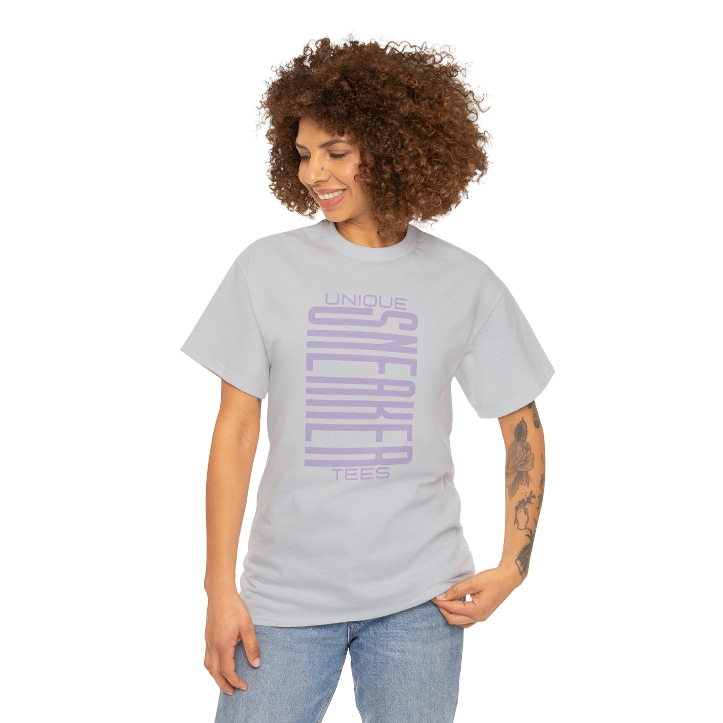 Unique Sneaker Tee (Lavender)