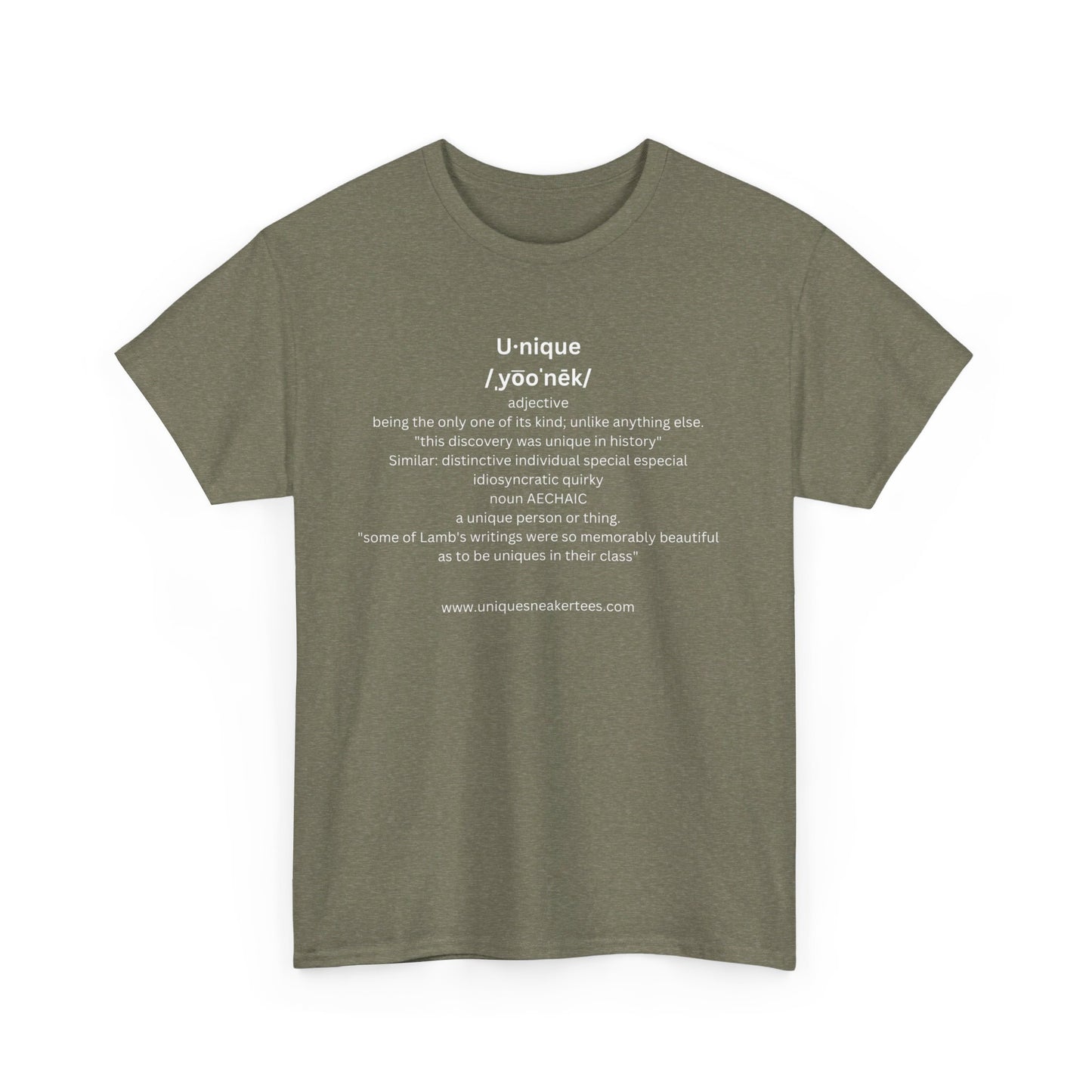 Unique Definition Tee