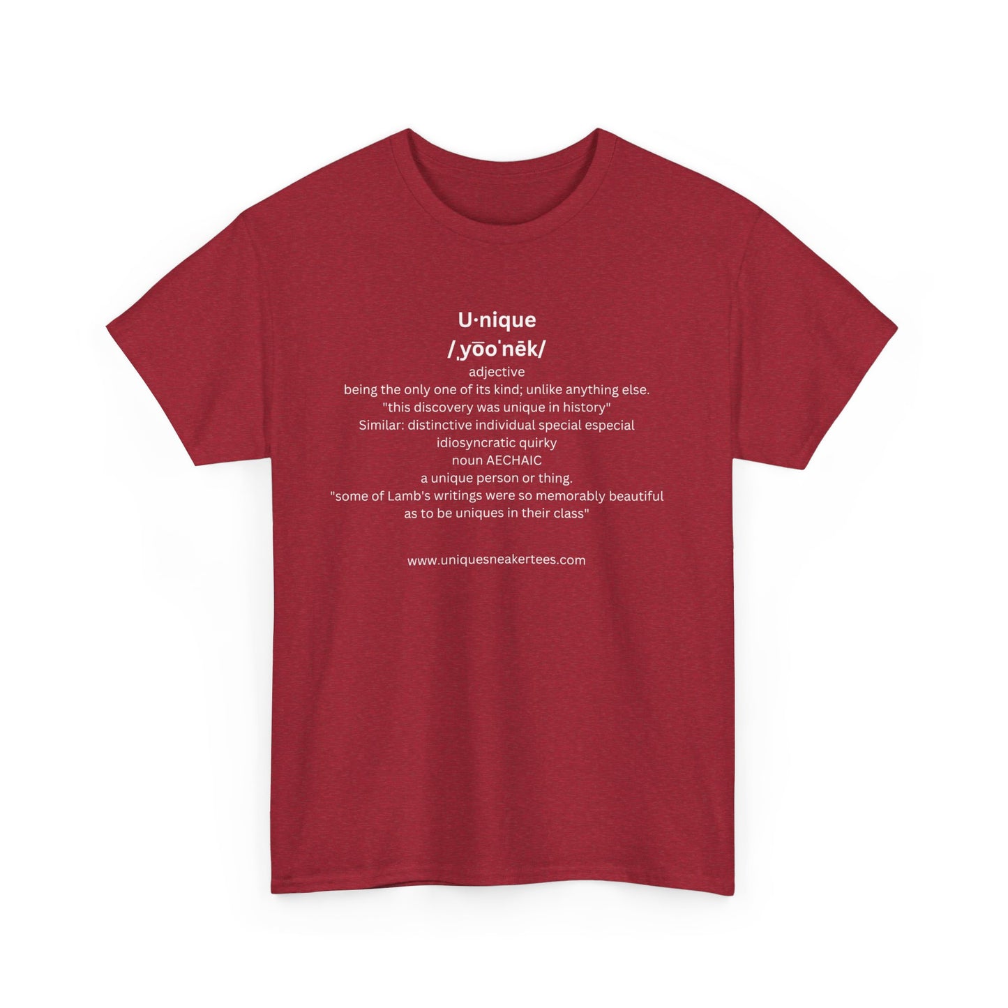 Unique Definition Tee