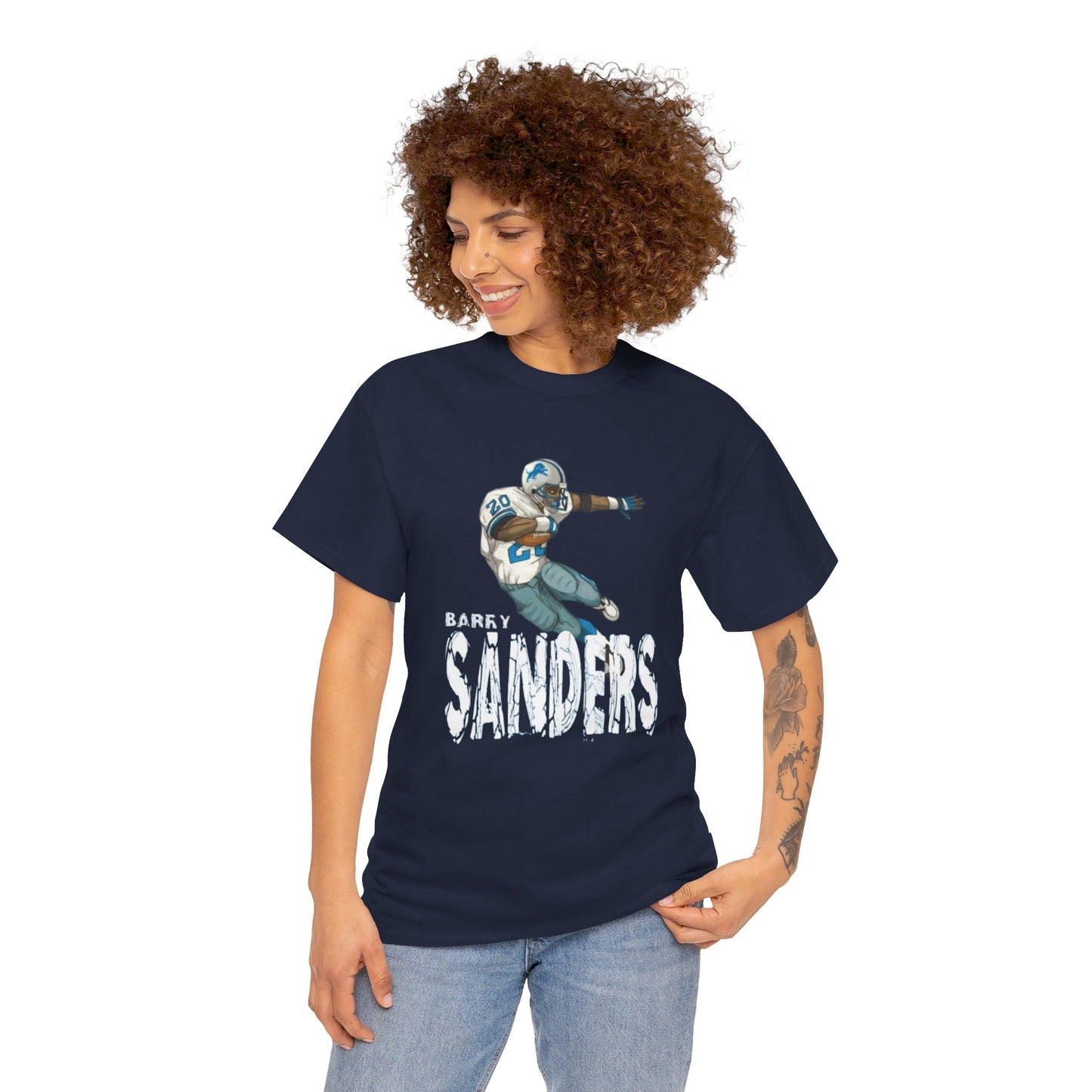 Barry Sanders Detroit Lions Tee