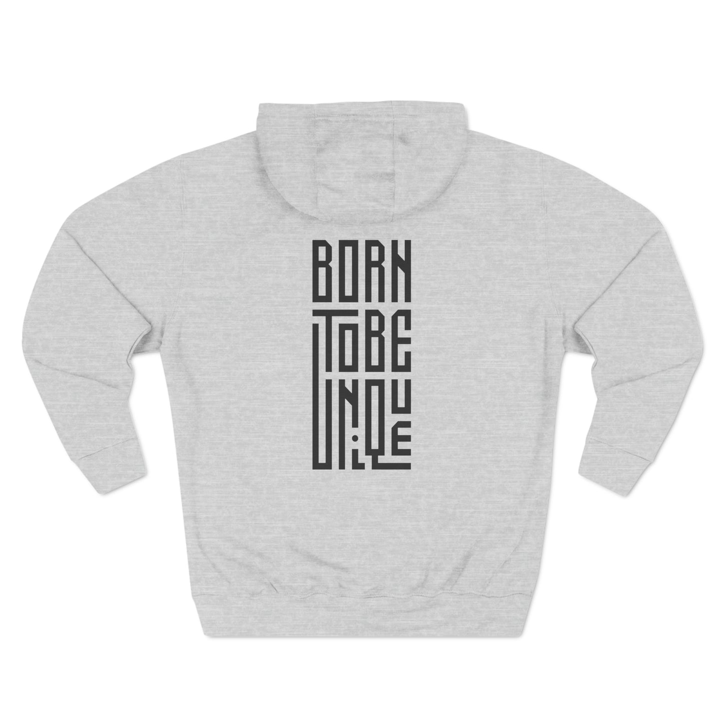 Born To Be Unique Hoodie Black