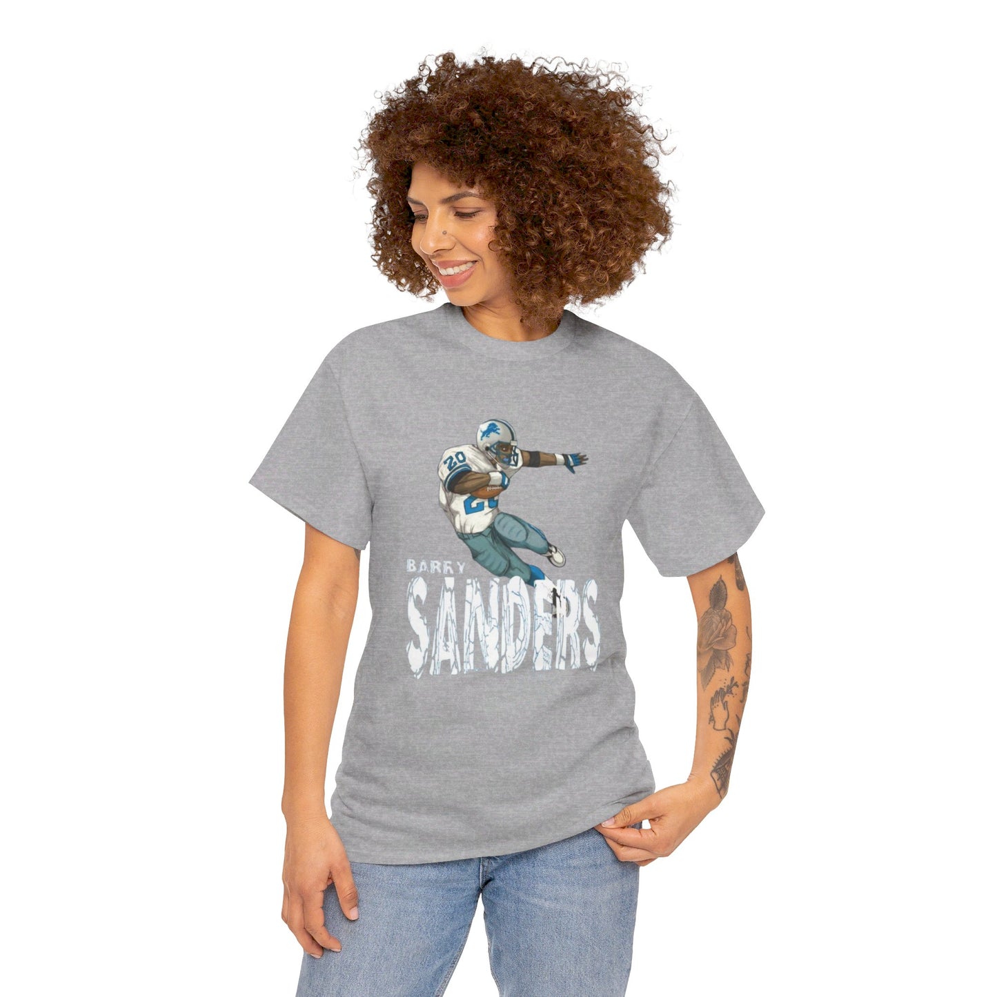 Barry Sanders Detroit Lions Tee