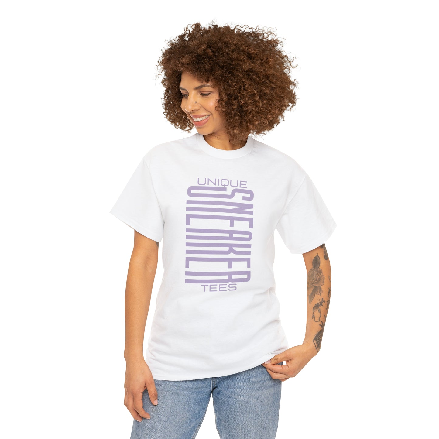 Unique Sneaker Tee (Lavender)