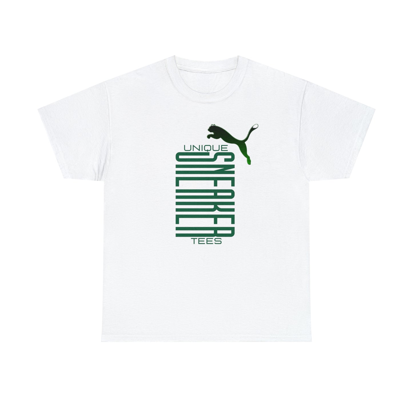 Unique Sneaker Tee "Puma" Green