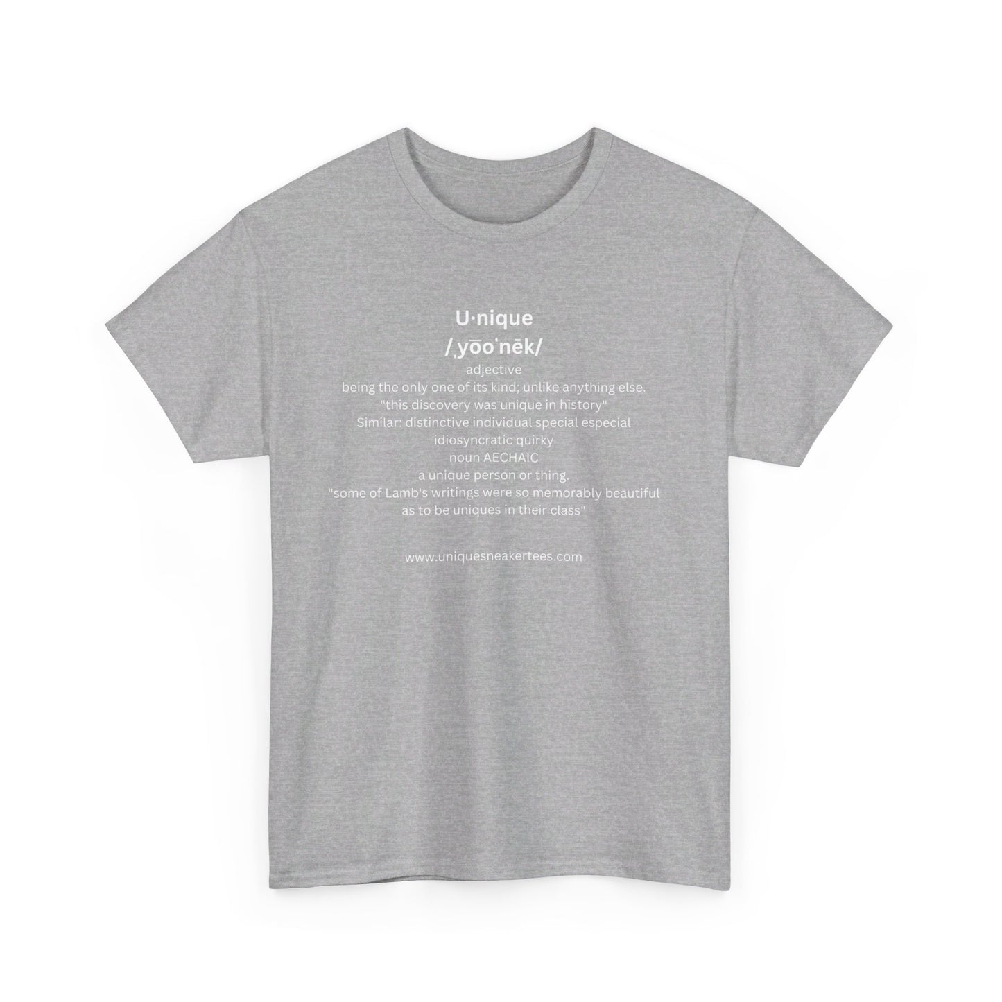 Unique Definition Tee