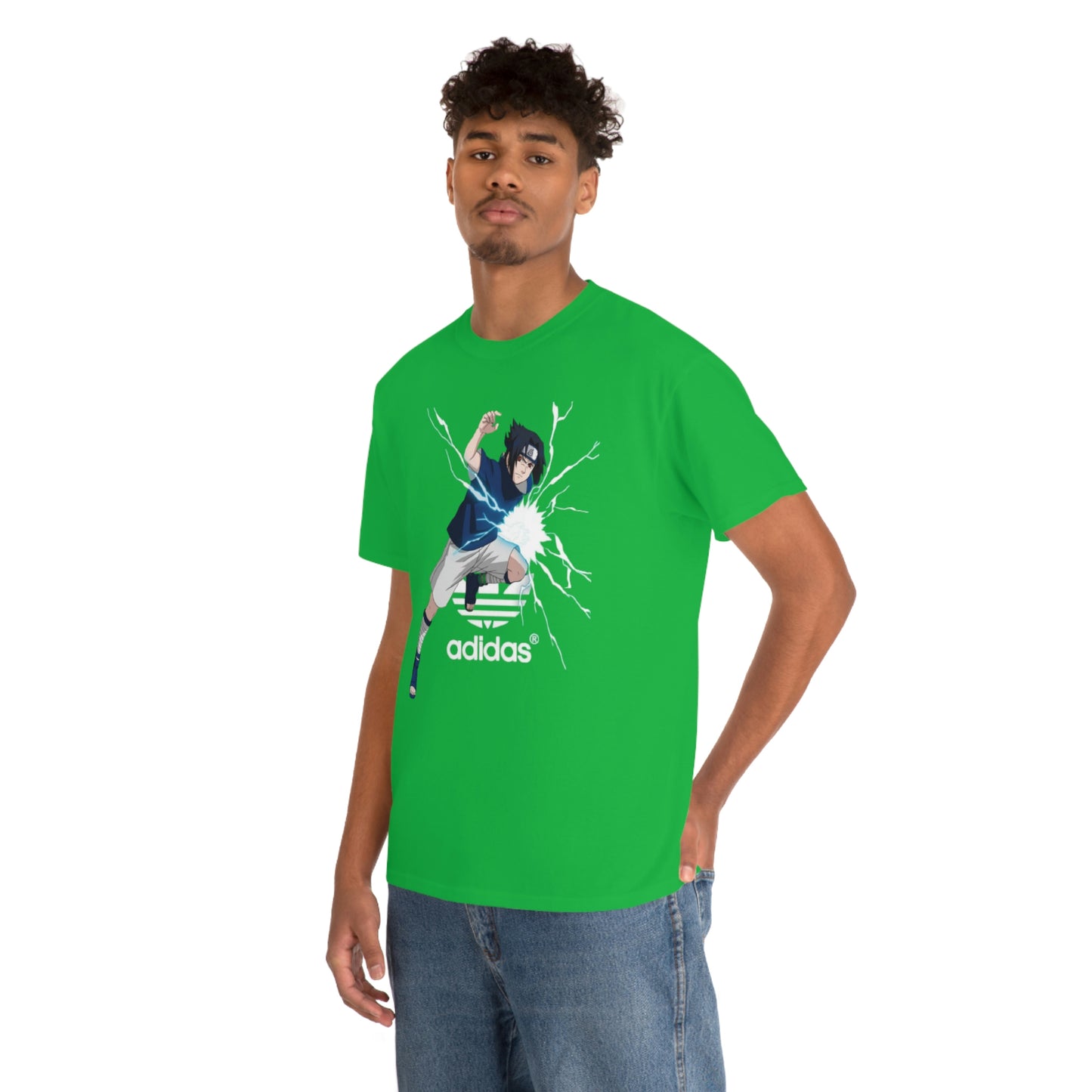 Adidas Sasuke Uchiha Parody Tee