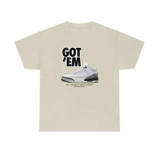 Air Jordan 3 “White Cement Reimagined” Tee