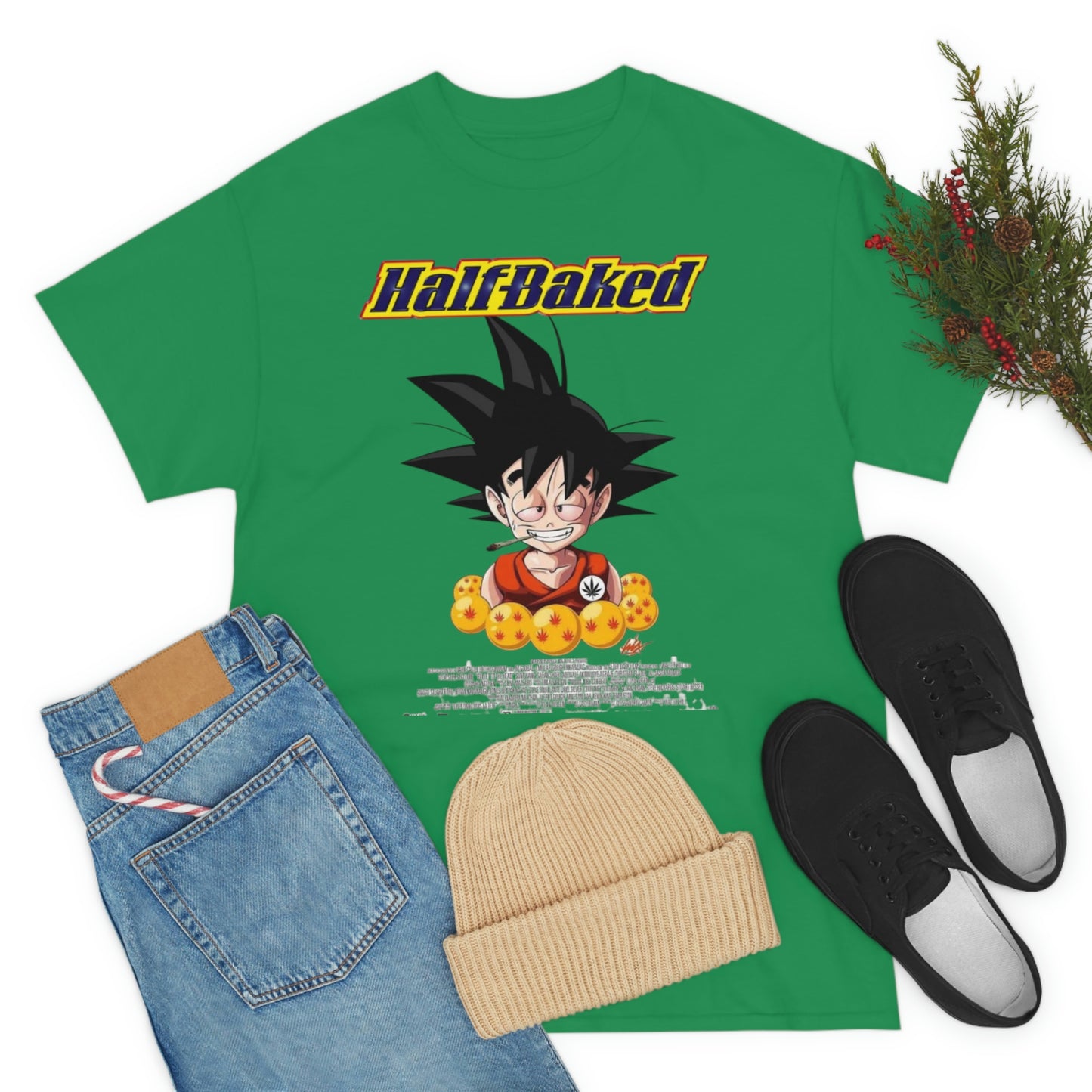 Goku Half Baked 420 Tee