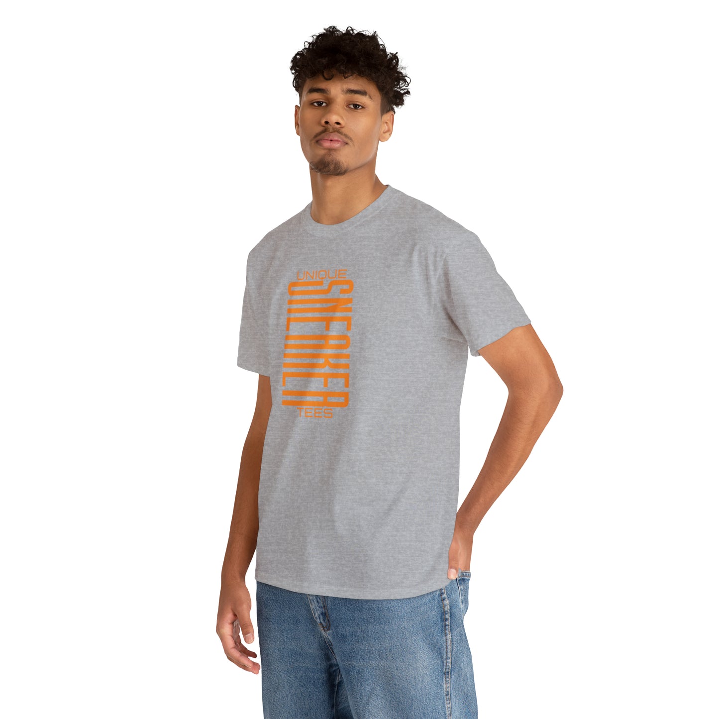 Unique Sneaker Orange Tee