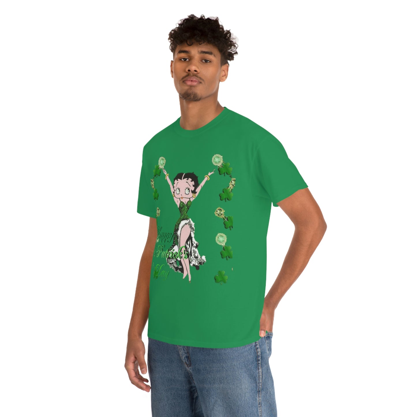 Saint Patrick's Day Betty Boop Tee