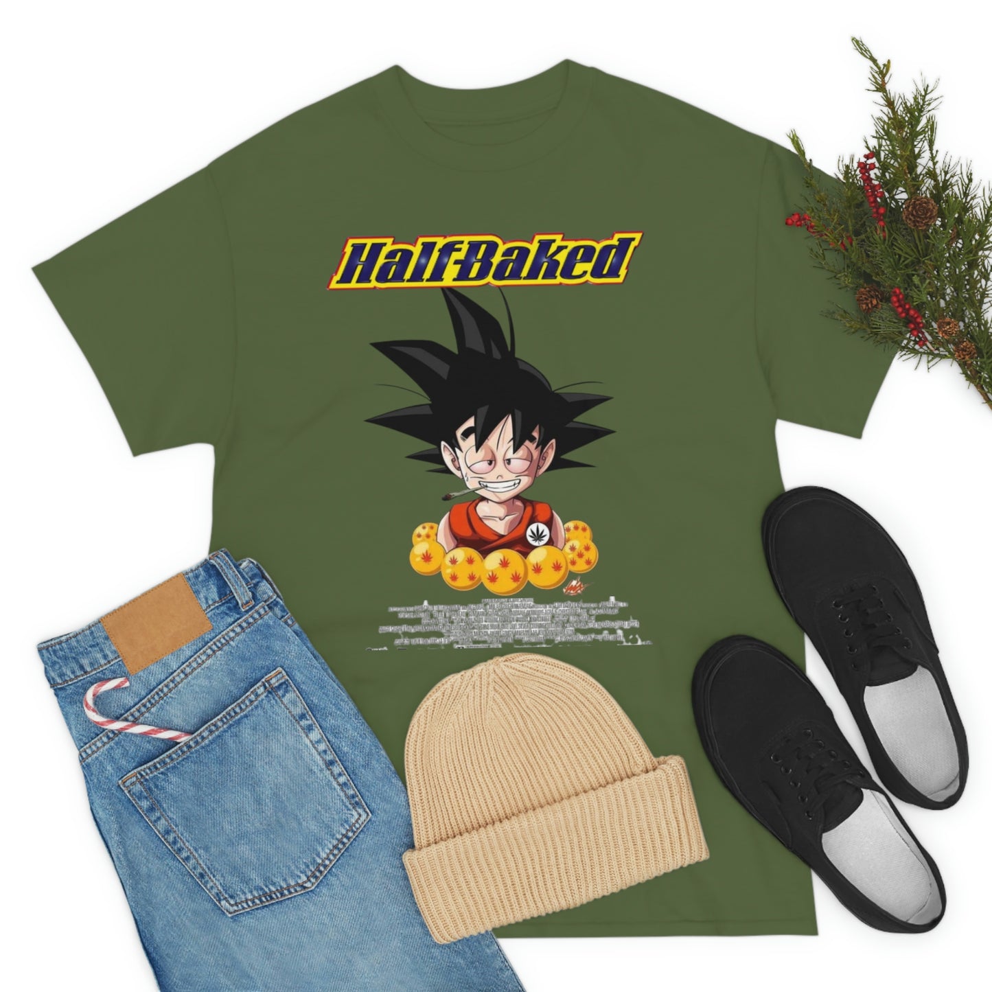 Goku Half Baked 420 Tee