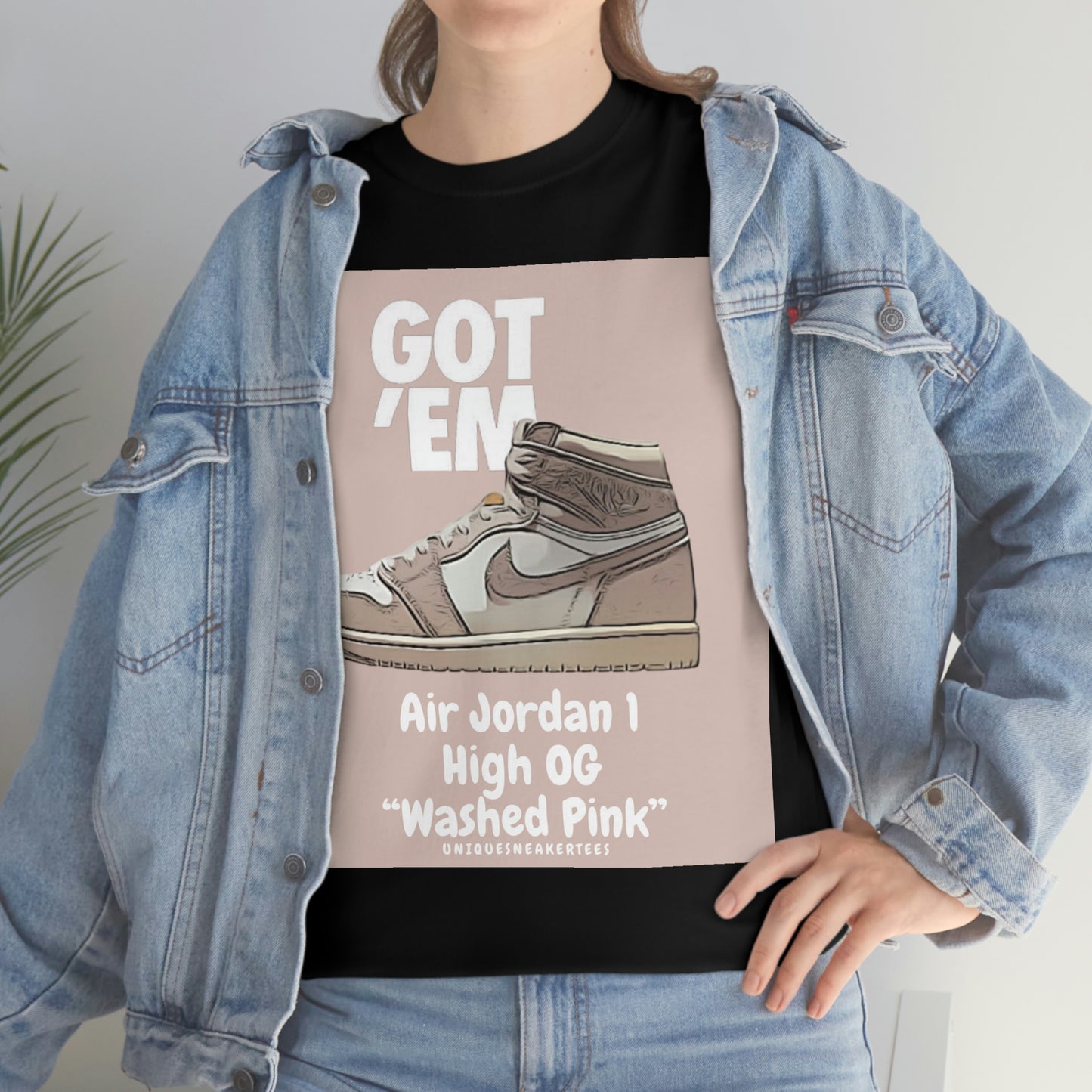 Air Jordan 1 High OG “Washed Pink” Tee