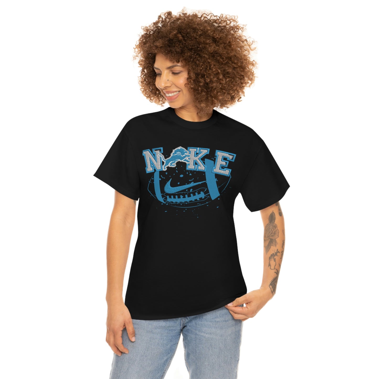 Detroit Lions Football Tee