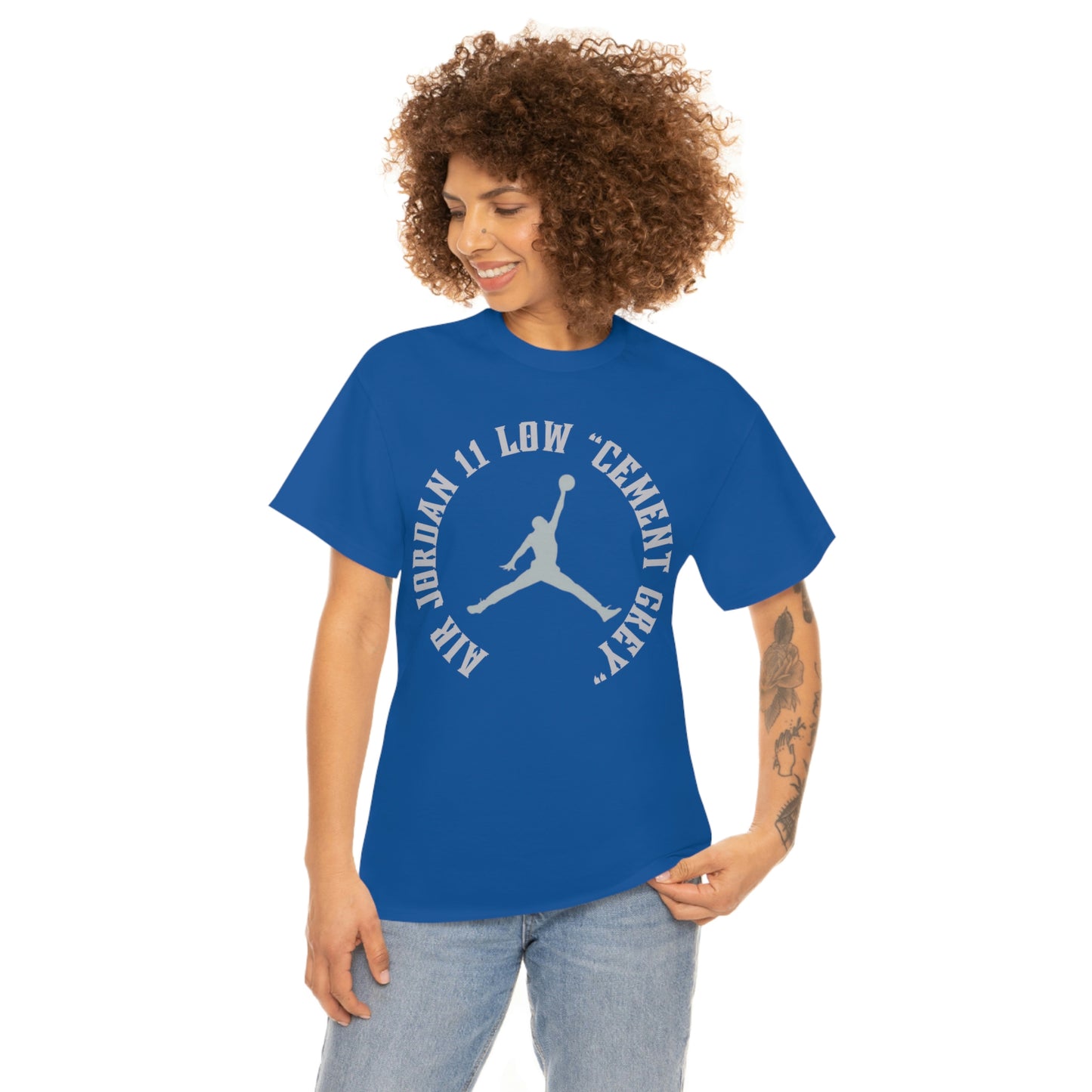 Air Jordan 11 Low “Cement Grey” Tee