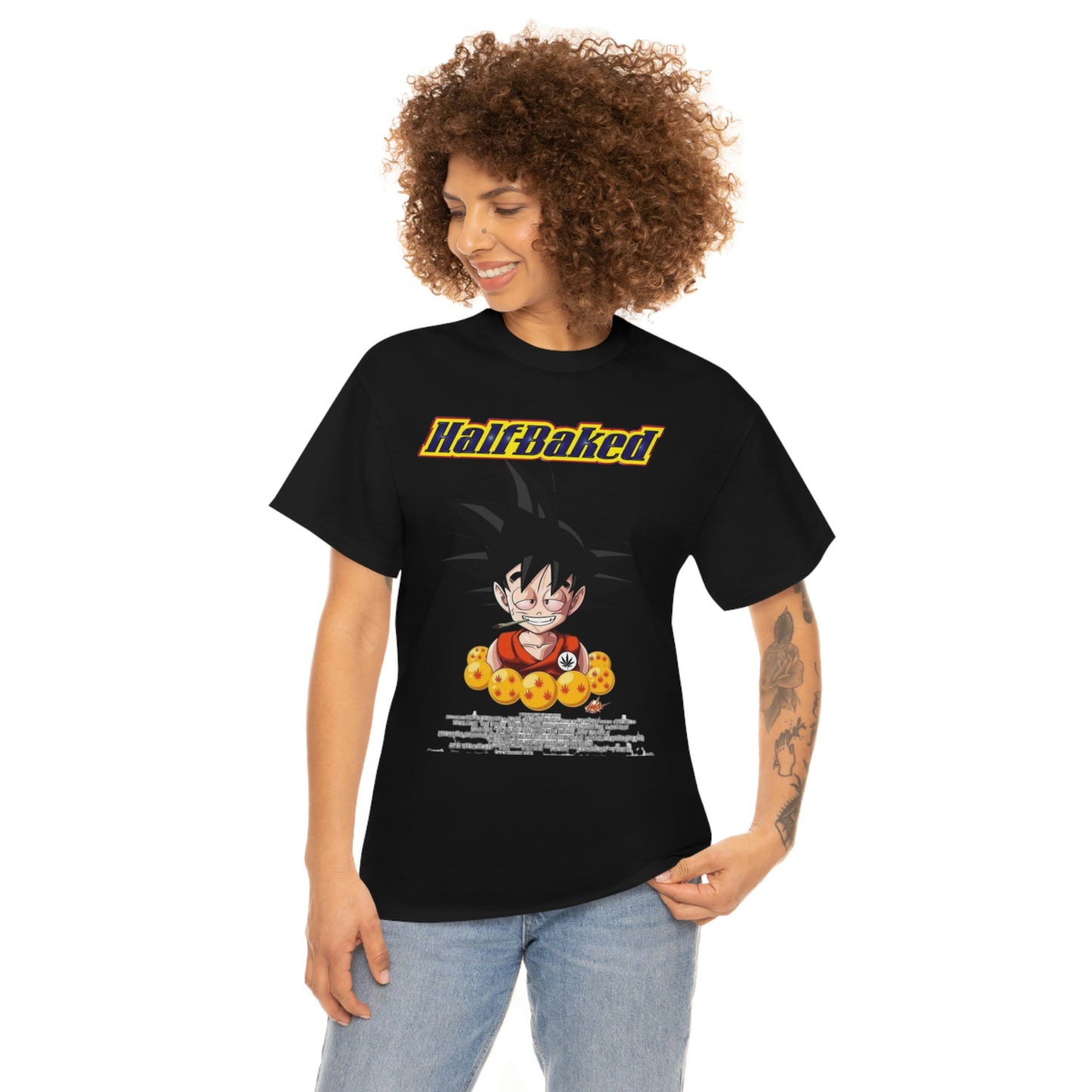 Goku Half Baked 420 Tee