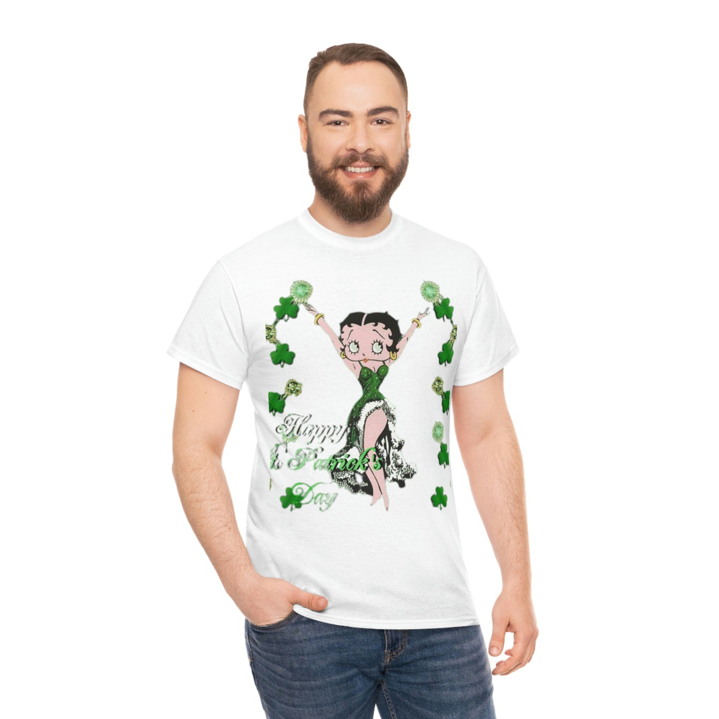 Saint Patrick's Day Betty Boop Tee