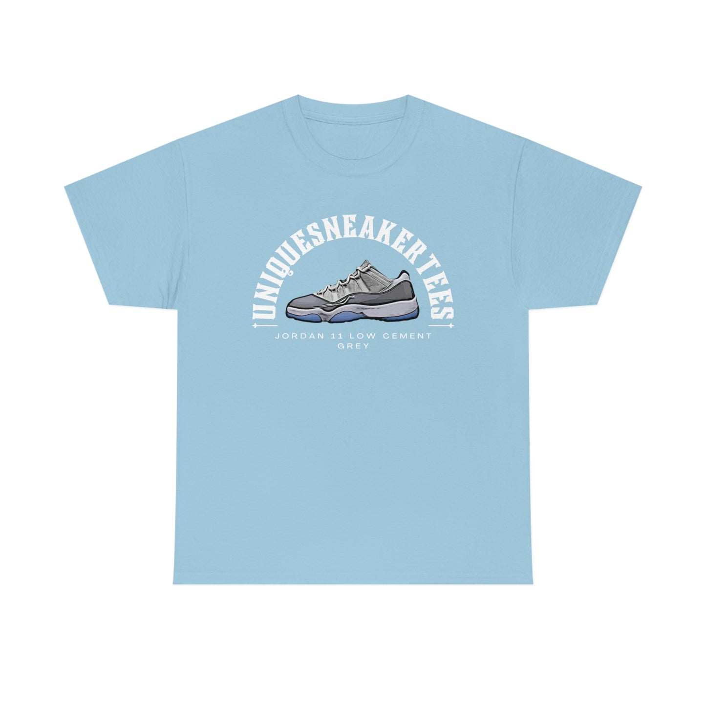 Jordan 11 Low Cement Grey Tee