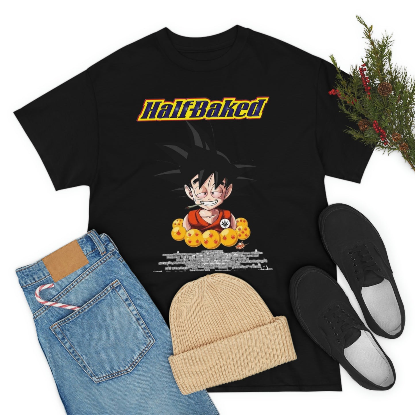 Goku Half Baked 420 Tee