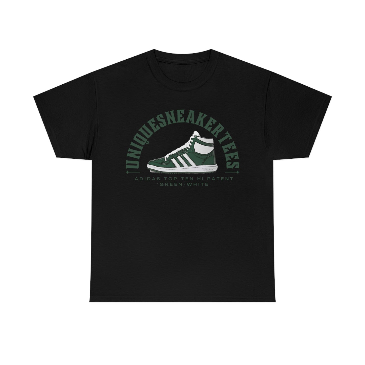 Adidas Top Ten Hi Patent "Green/White Tee