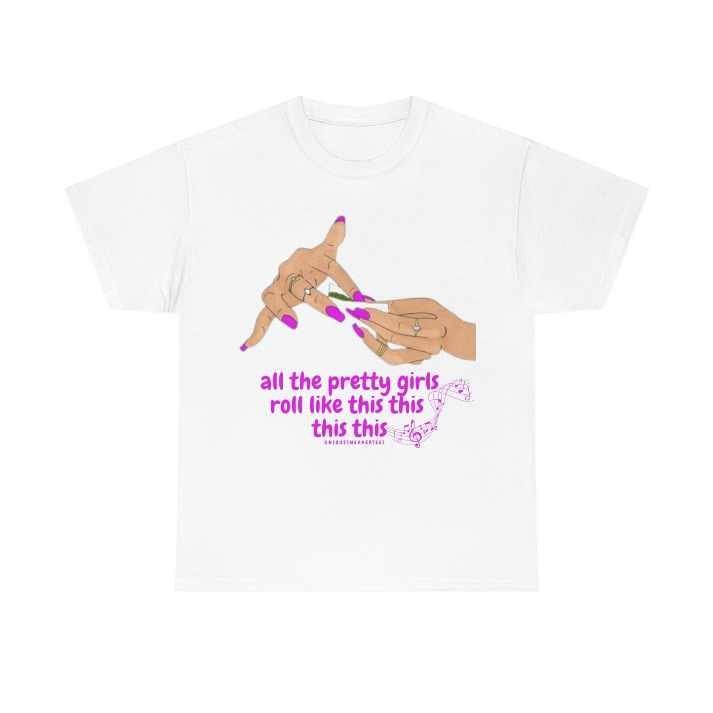 Pretty Girls Roll 420 Tee