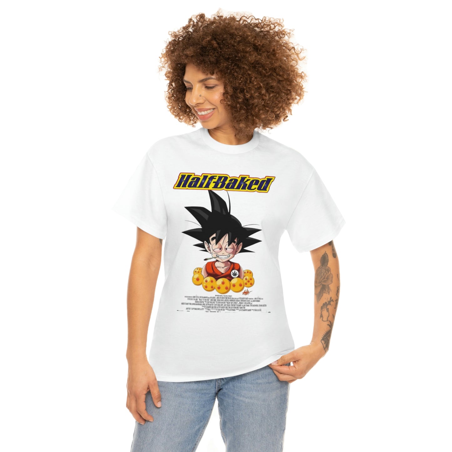 Goku Half Baked 420 Tee