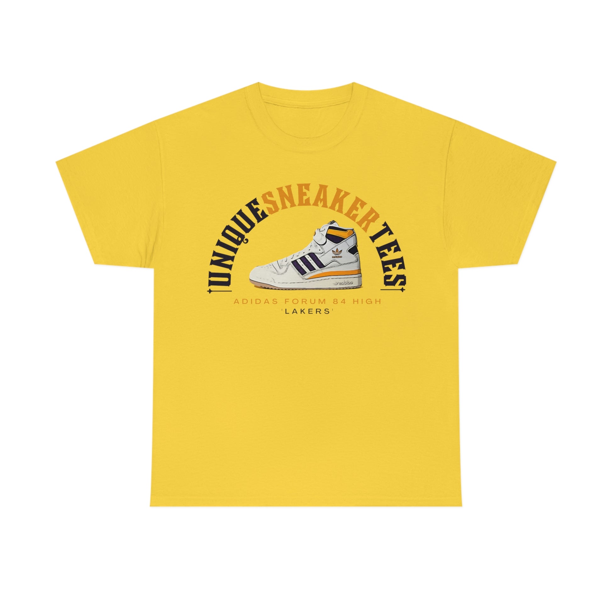 Adidas Forum 84 High Lakers Tee – uniquesneakertees