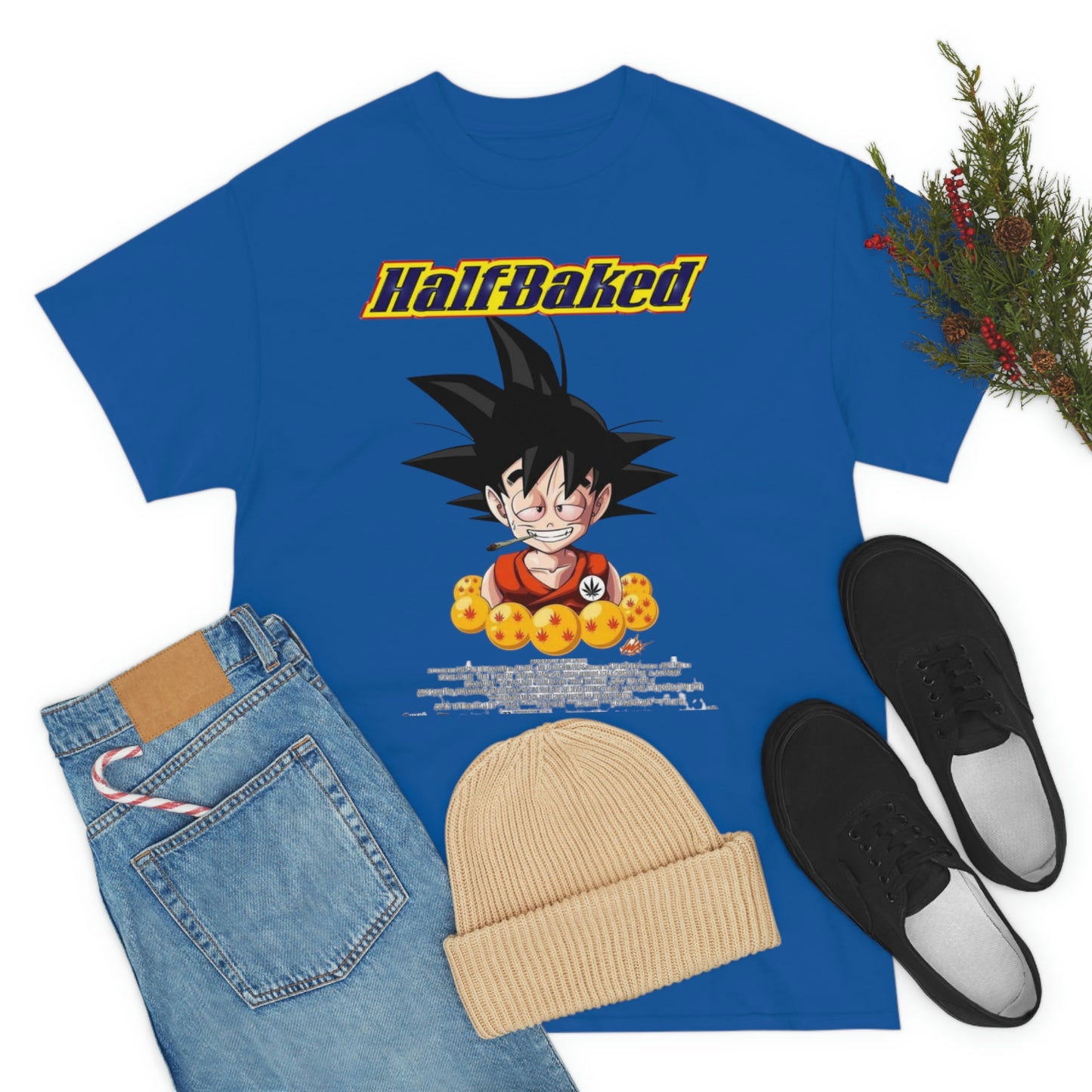 Goku Half Baked 420 Tee