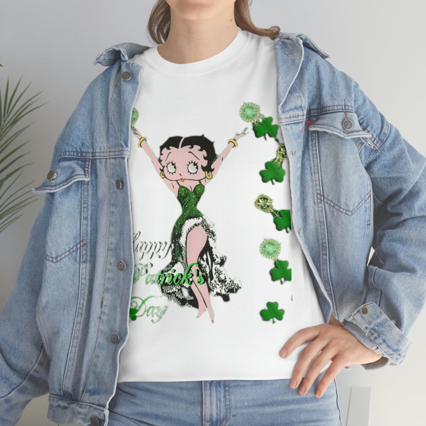 Saint Patrick's Day Betty Boop Tee