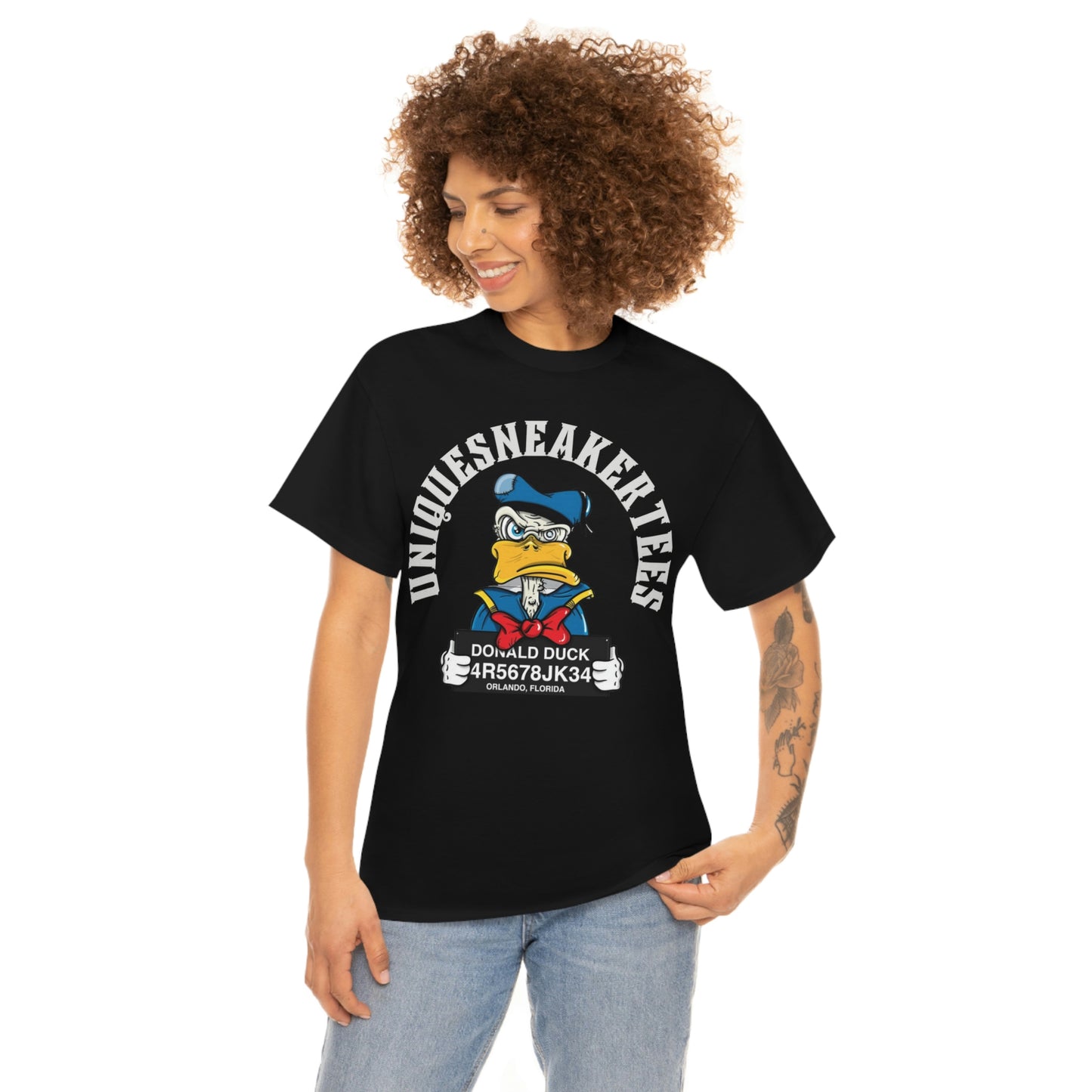 Donald Duck Mug Shot Tee