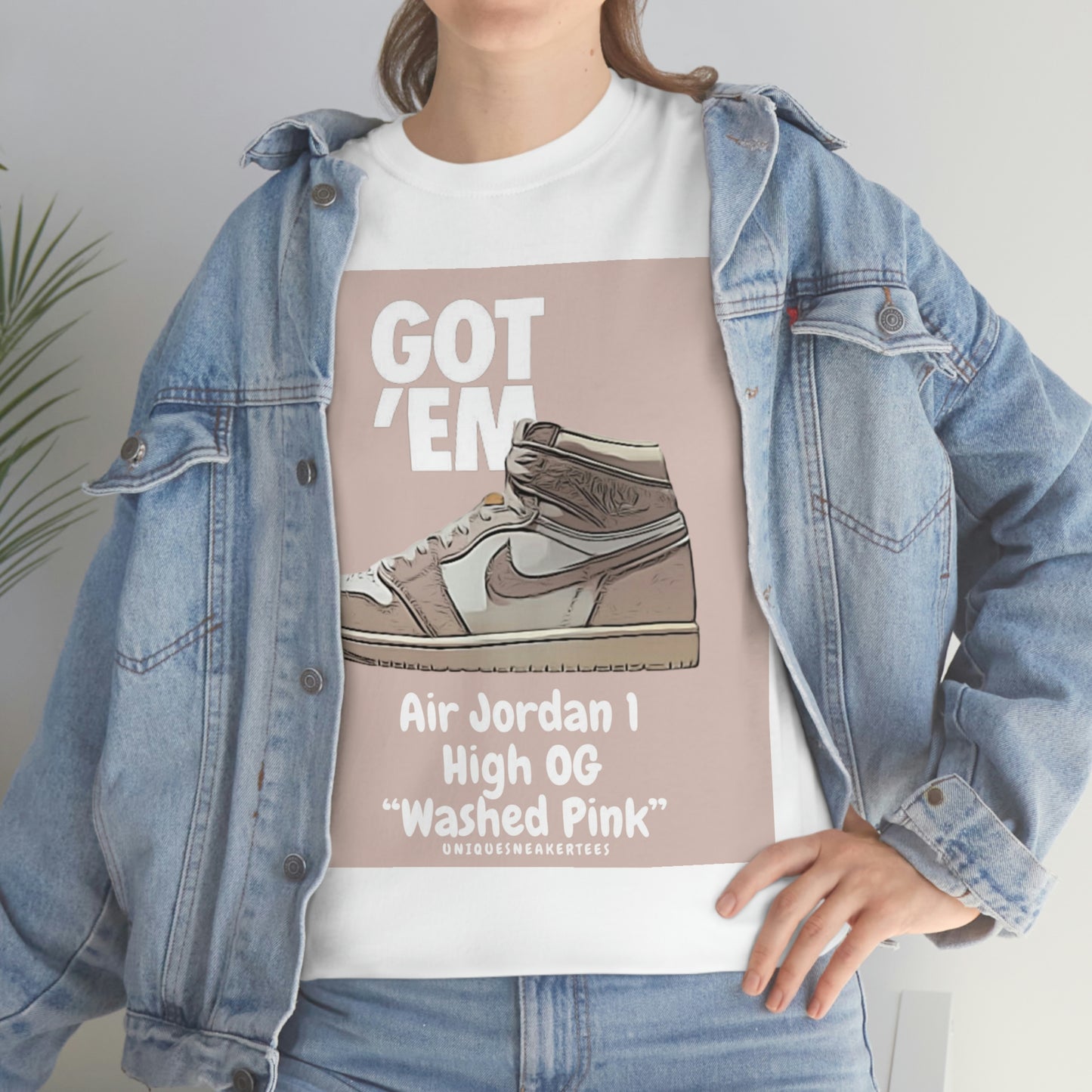 Air Jordan 1 High OG “Washed Pink” Tee