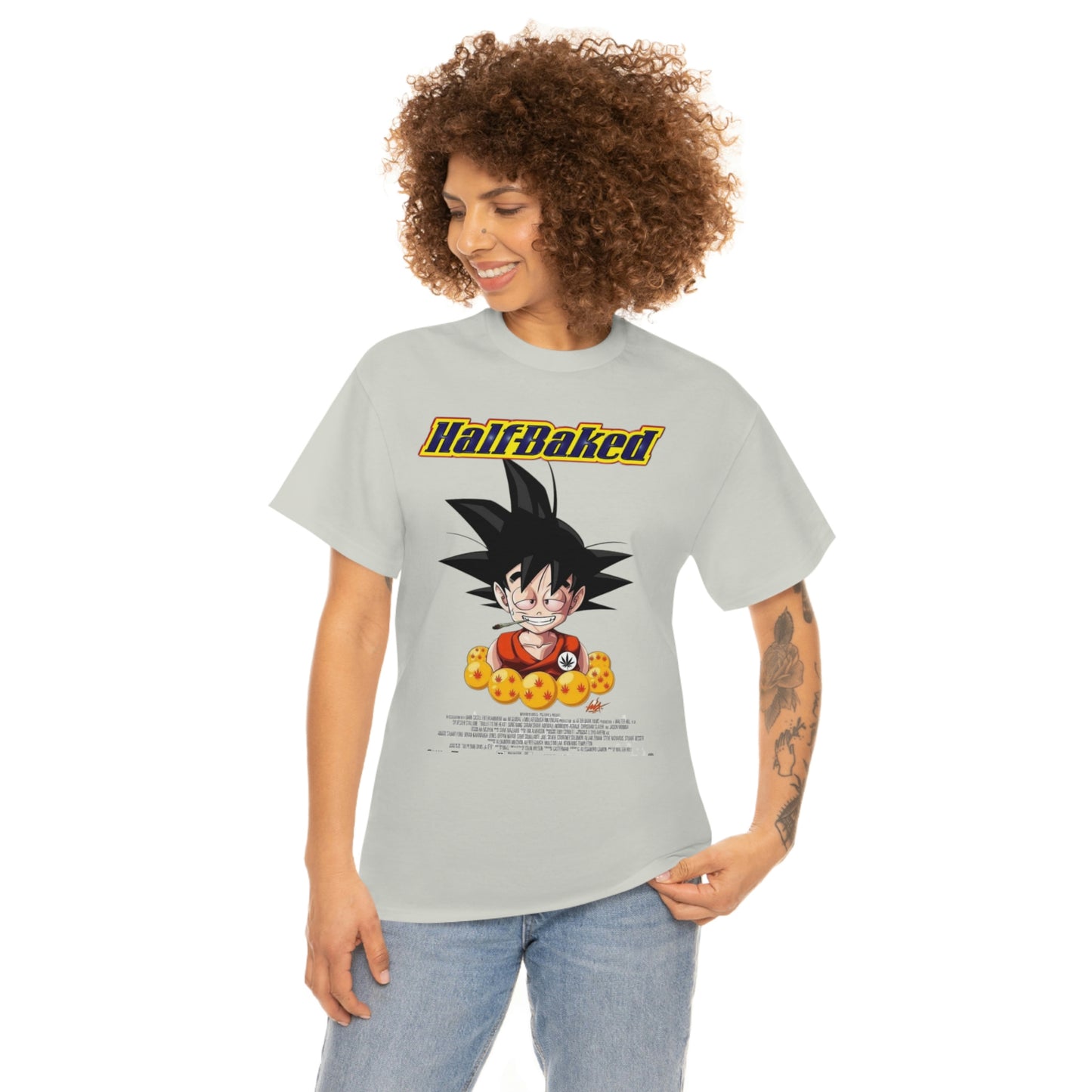 Goku Half Baked 420 Tee