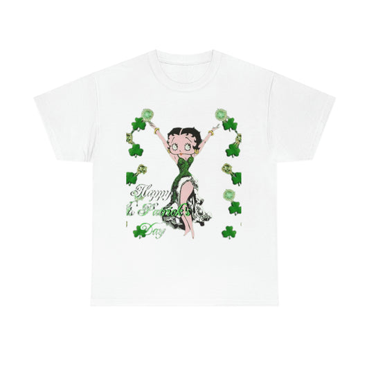 Saint Patrick's Day Betty Boop Tee