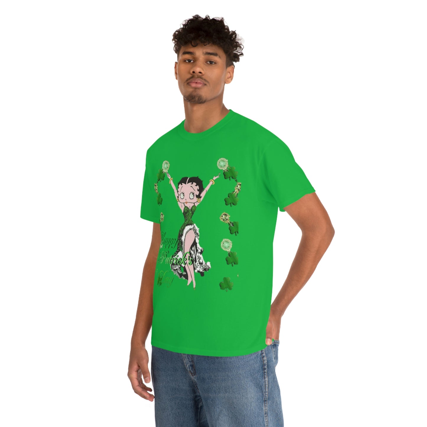 Saint Patrick's Day Betty Boop Tee