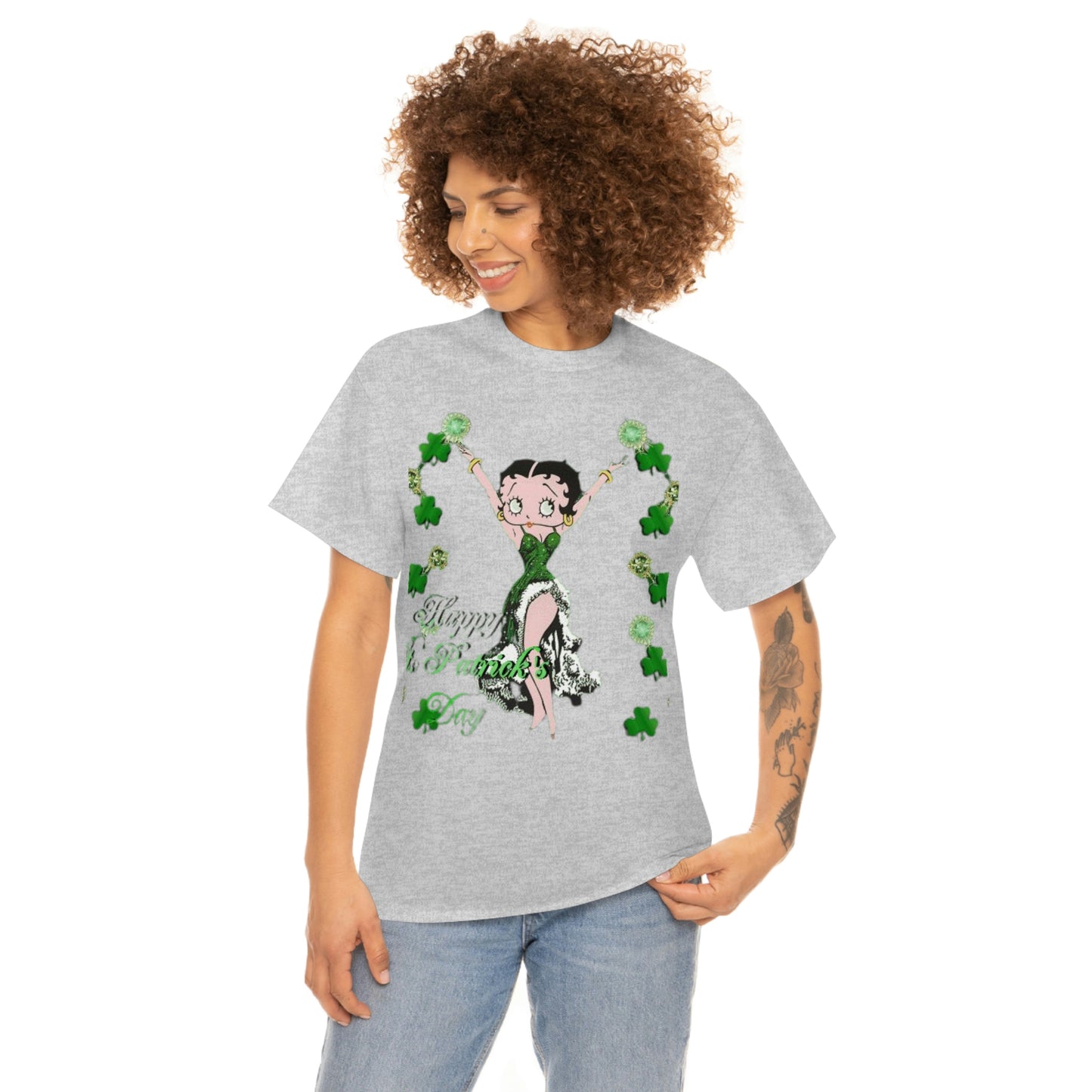 Saint Patrick's Day Betty Boop Tee