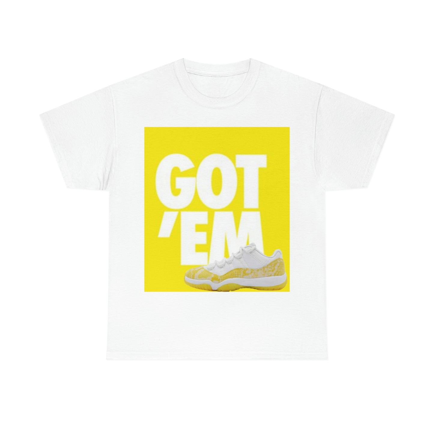 Got'Em Jordan 11 “Yellow Snakeskin” Tee