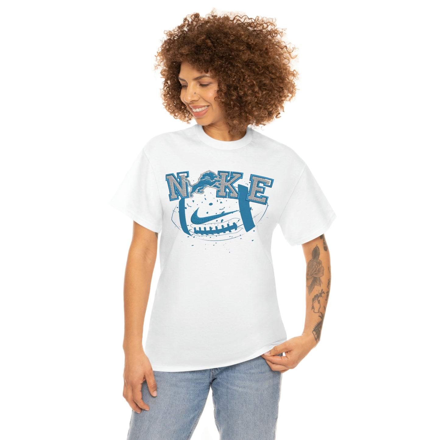 Detroit Lions Football Tee