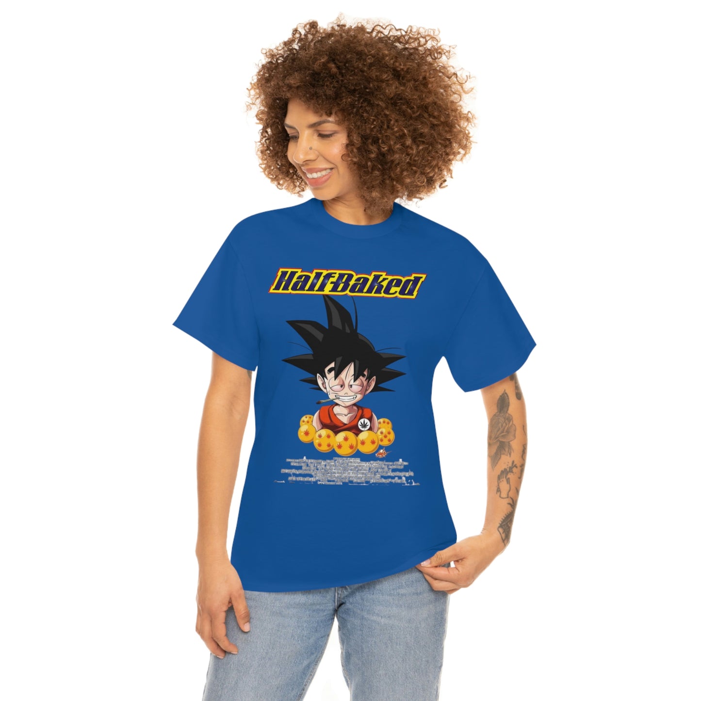 Goku Half Baked 420 Tee