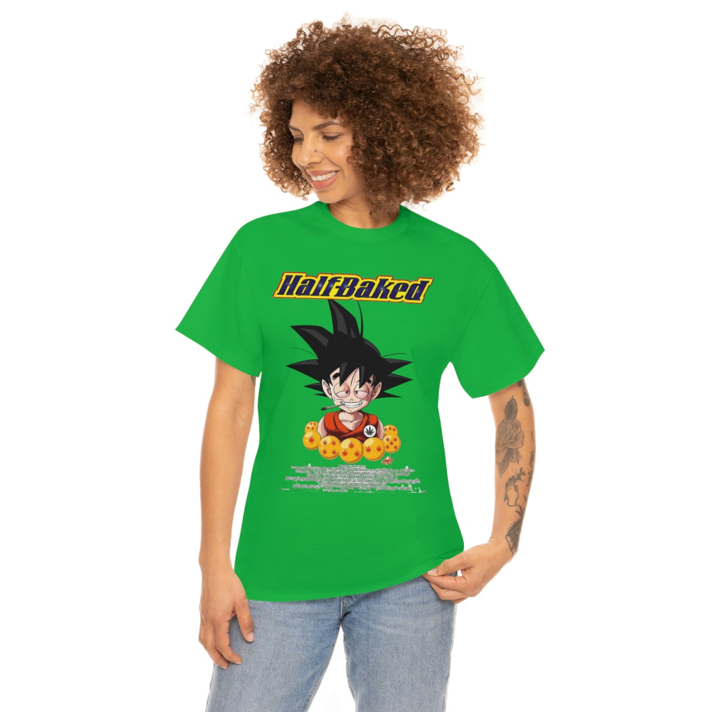 Goku Half Baked 420 Tee