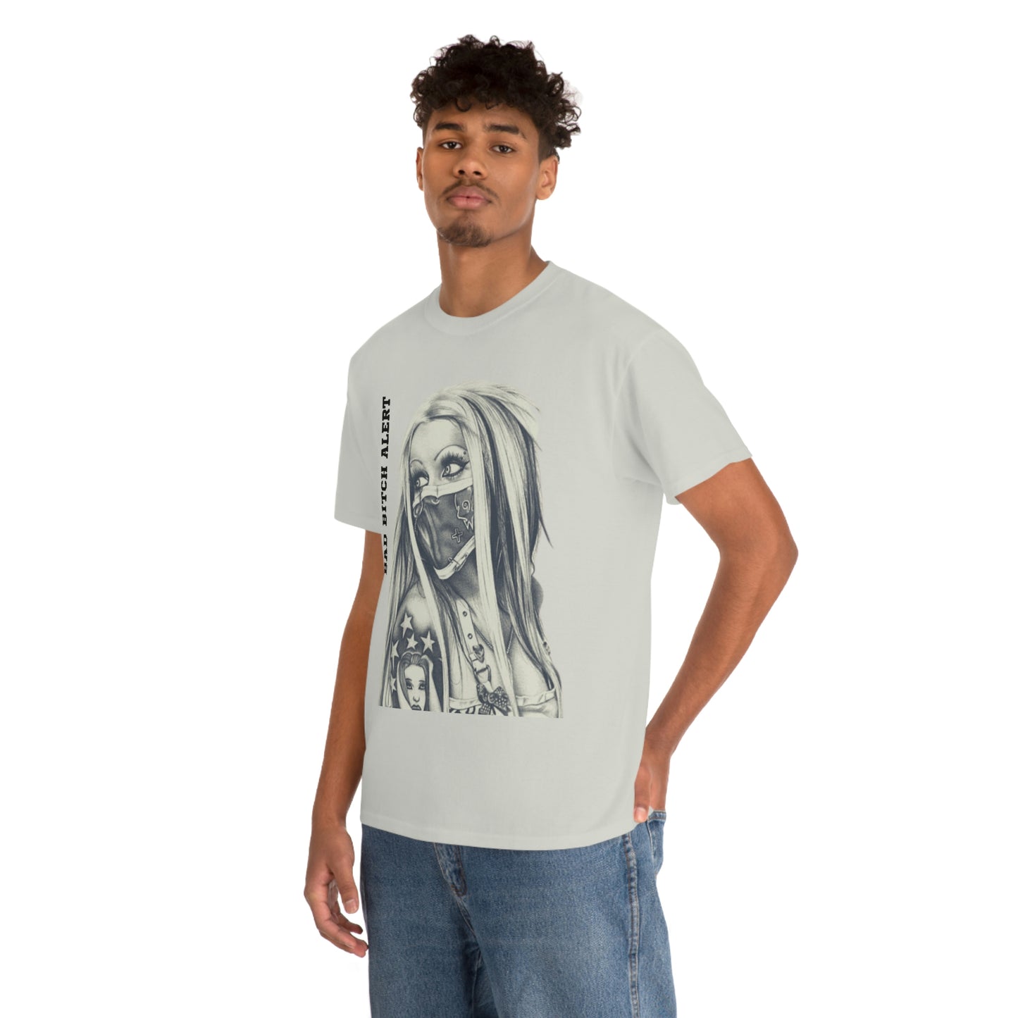 Bad Bitch Alert Cotton Tee