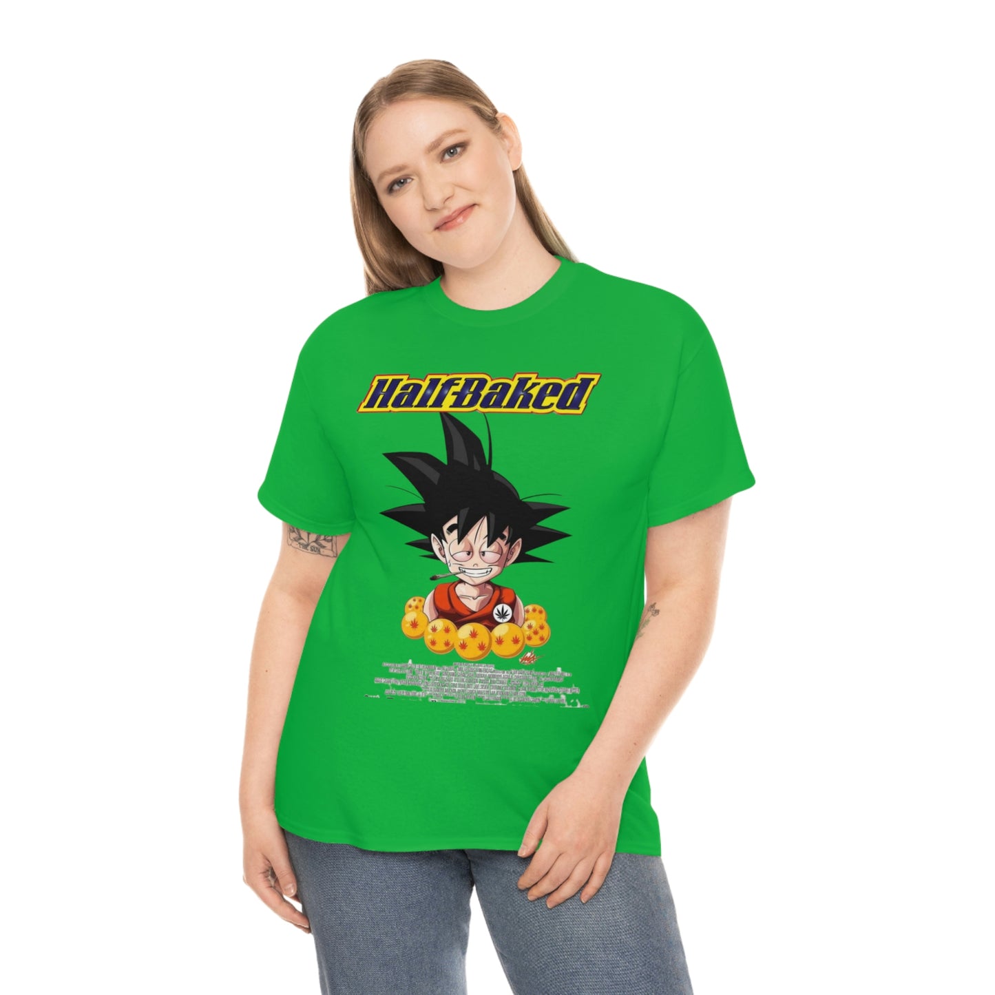 Goku Half Baked 420 Tee