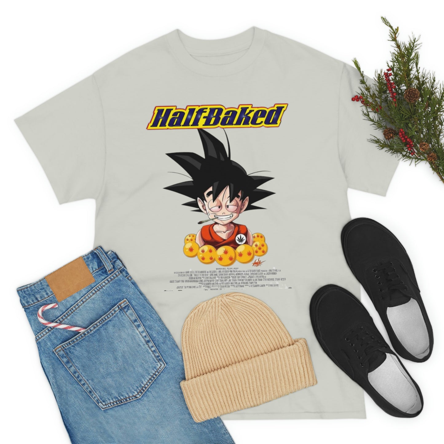 Goku Half Baked 420 Tee