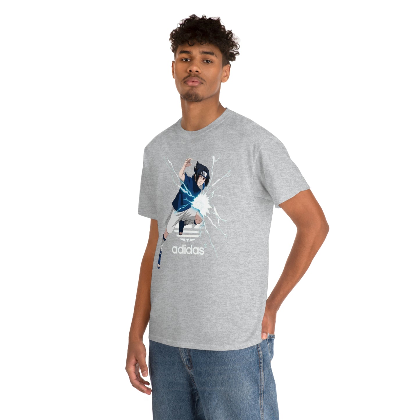 Adidas Sasuke Uchiha Parody Tee