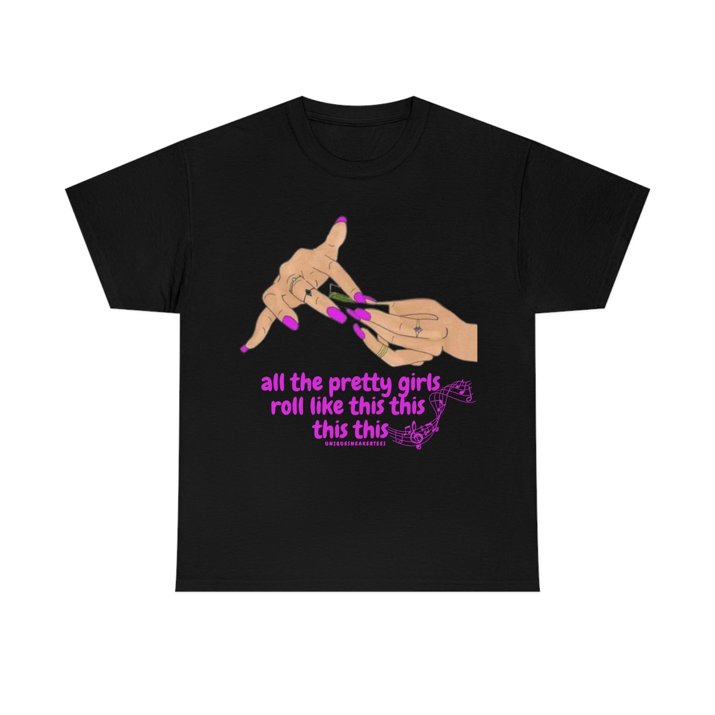 Pretty Girls Roll 420 Tee