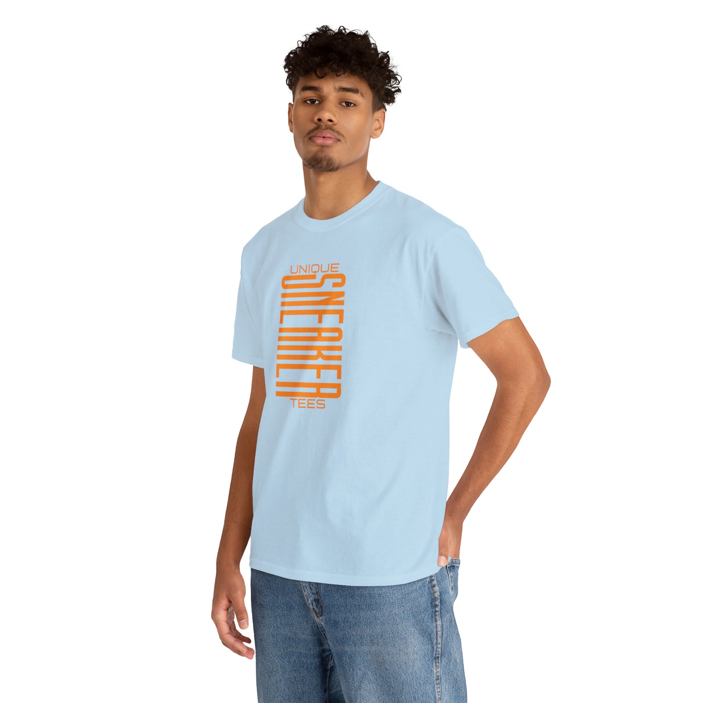 Unique Sneaker Orange Tee