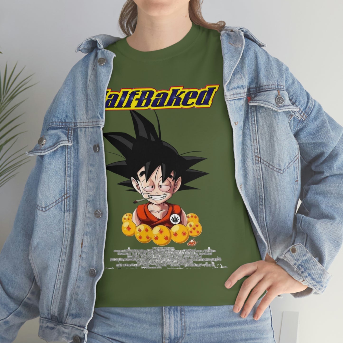 Goku Half Baked 420 Tee