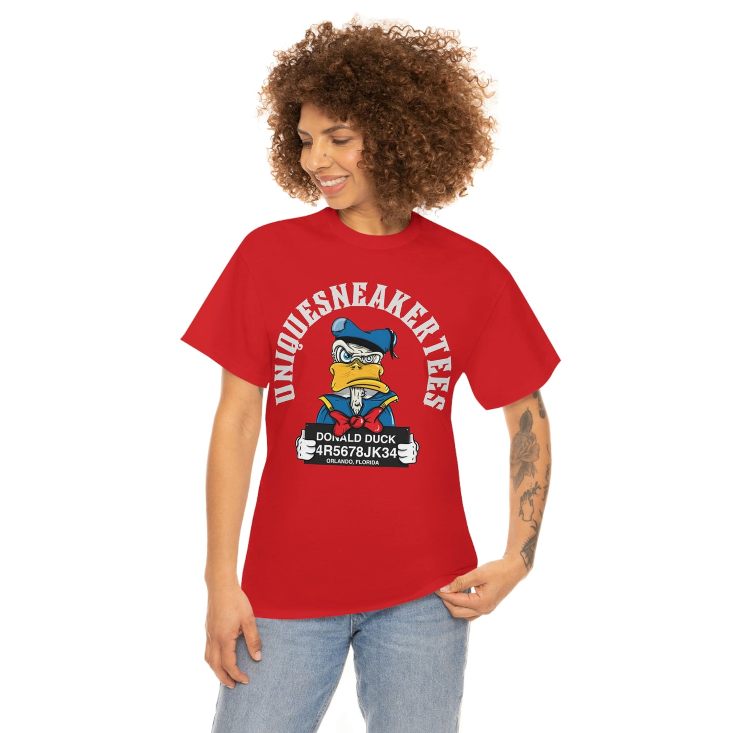 Donald Duck Mug Shot Tee