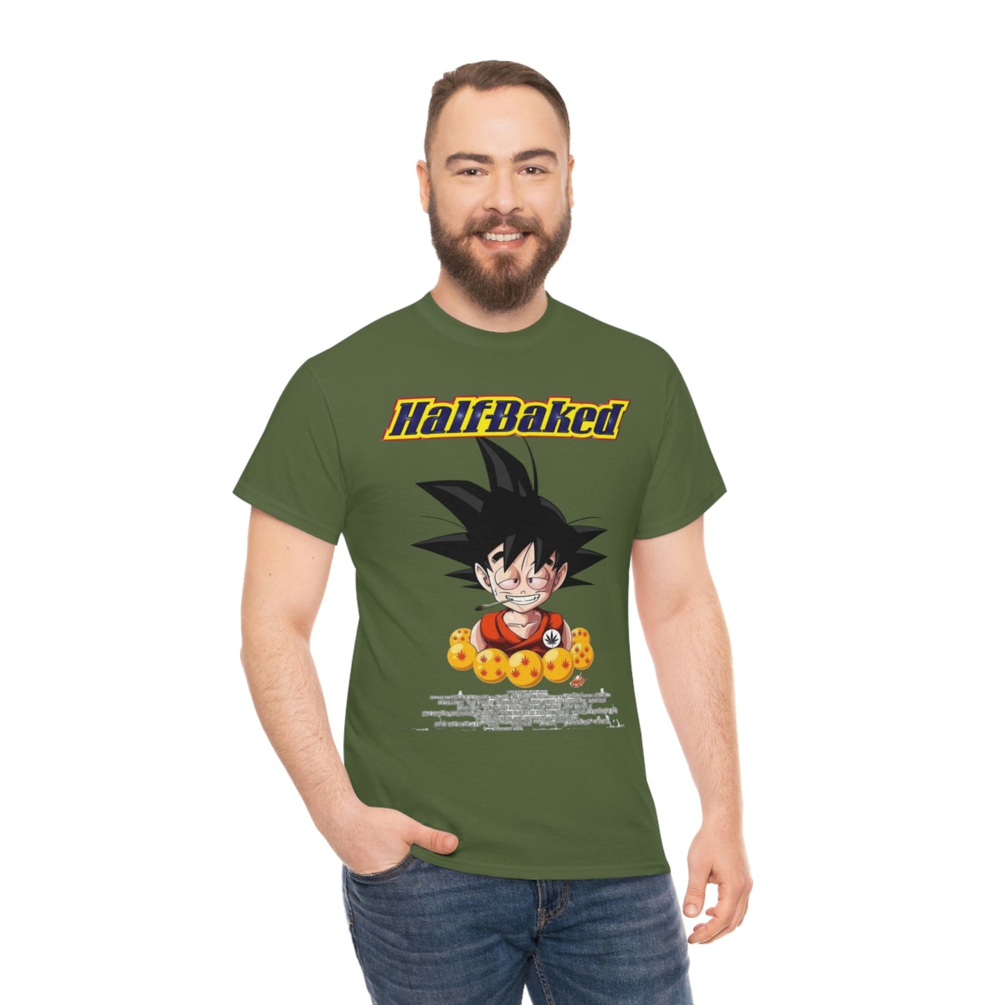 Goku Half Baked 420 Tee