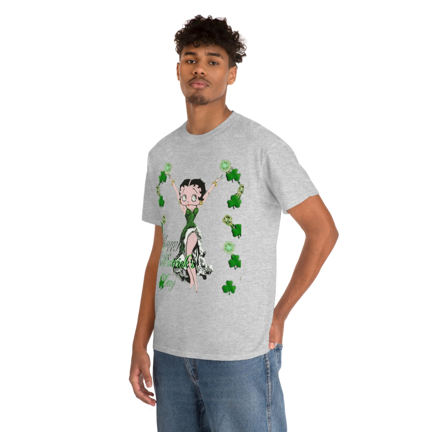 Saint Patrick's Day Betty Boop Tee