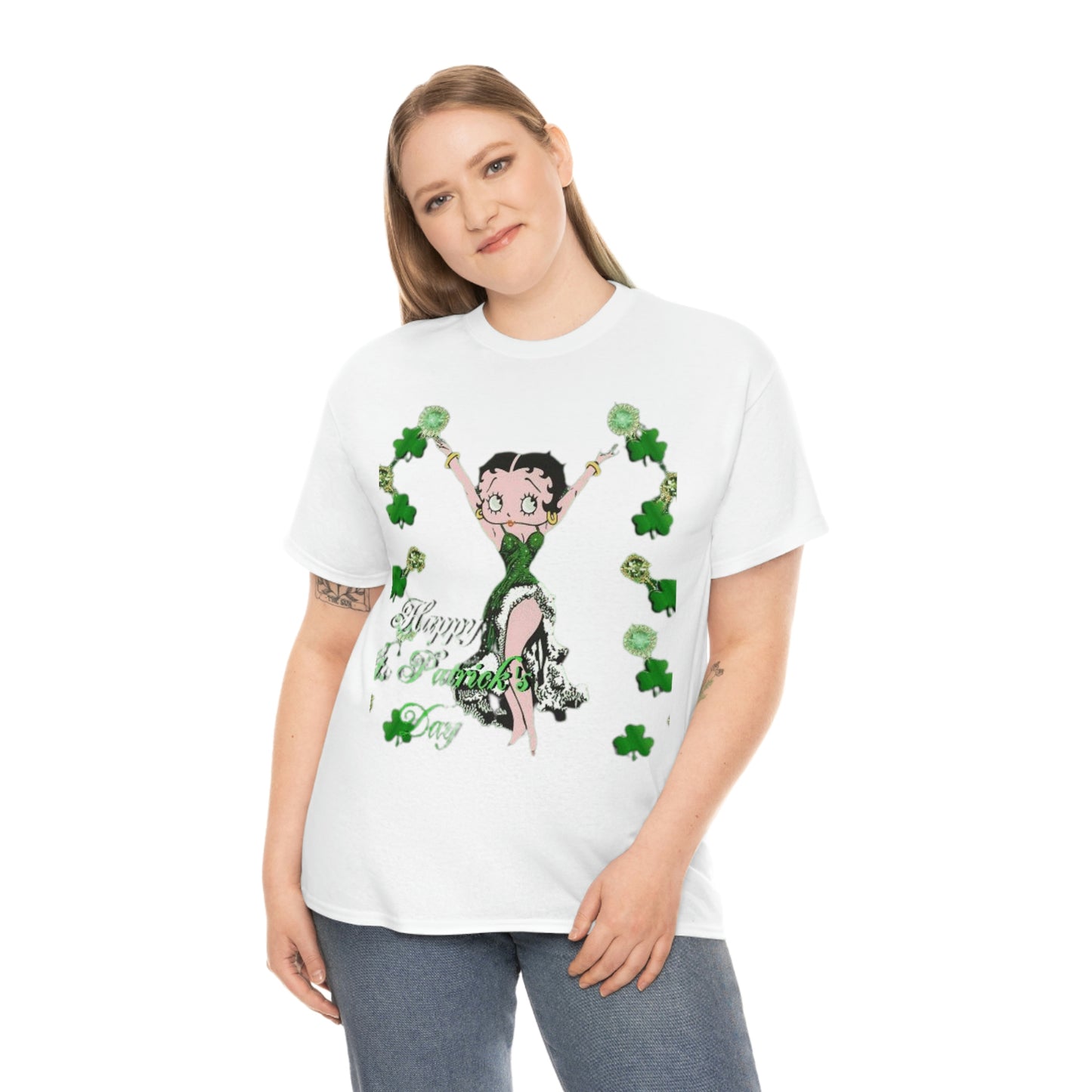 Saint Patrick's Day Betty Boop Tee